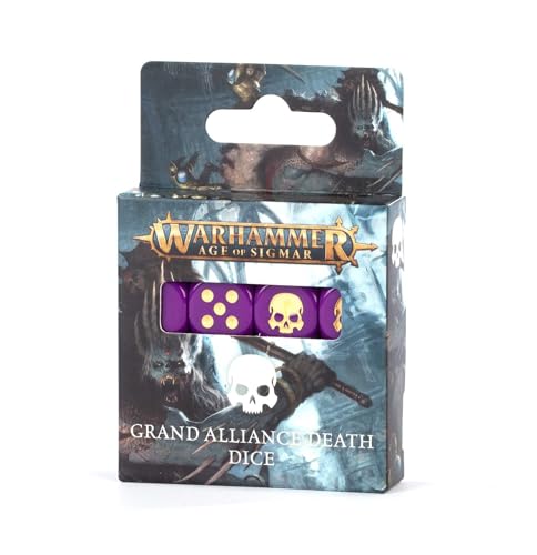 Games Workshop Warhammer Age of Sigmar: Große Allianz Todeswürfel-Set, 20 Stück von Warhammer Age of Sigmar