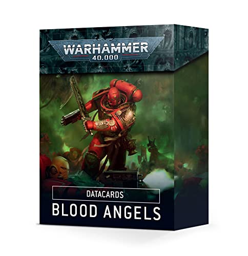 Warhammer 40 K - Datacards: Blood Angels EN 9th Edition von Games Workshop