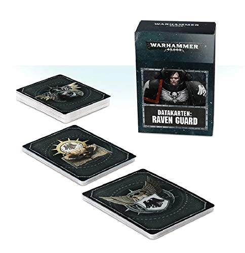 Warhammer 40 K - Space Marines Datakarten: Raven Guard DE von Warhammer