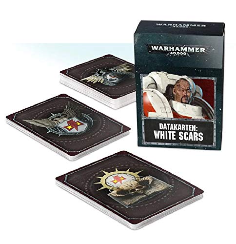 Warhammer 40 K - Space Marines Datakarten: White Scars DE von Warhammer