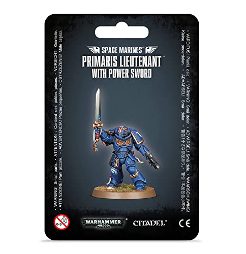 Warhammer 40K Space Marine Primaris Lieutenant mit Power Schwert Warhammer 40K Space Marine Primaris Lieutenant mit Power Schwert von Games Workshop