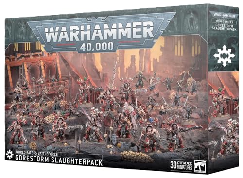 Warhammer 40K World Eaters Gorestorm Slaughterpack Battleforce Army Box Set von Warhammer