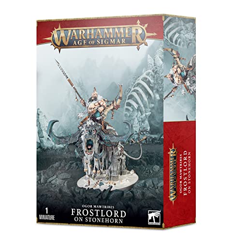 Warhammer AoS - Ogor Mawtribes Tyran du Givre sur Mastauroc Warhammer AoS - Ogor Mawtribes Tyran du Givre sur Mastauroc von Warhammer