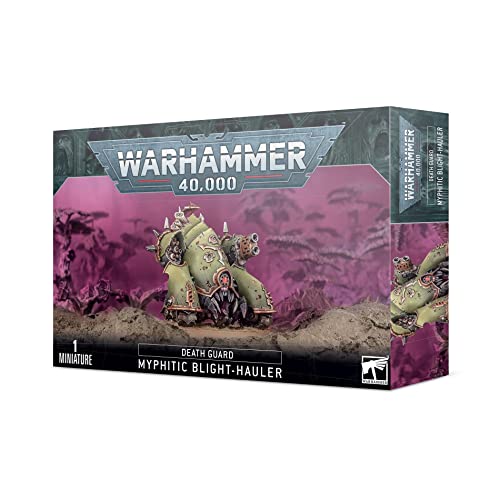 Games Workshop 99120102080 Etb Death Guard Myphitic Blight-Hauler Tabletop and Miniature Gaming, Black Games Workshop 99120102080 Etb Death Guard Myphitic Blight-Hauler Tabletop and Miniature Gaming, Black von Games Workshop