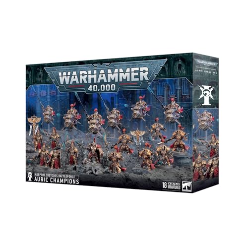 Warhammer Games Workshop 40.000 - Adeptus Custodes - Battleforce: Auric Champions Warhammer Games Workshop 40.000 - Adeptus Custodes - Battleforce: Auric Champions von Warhammer