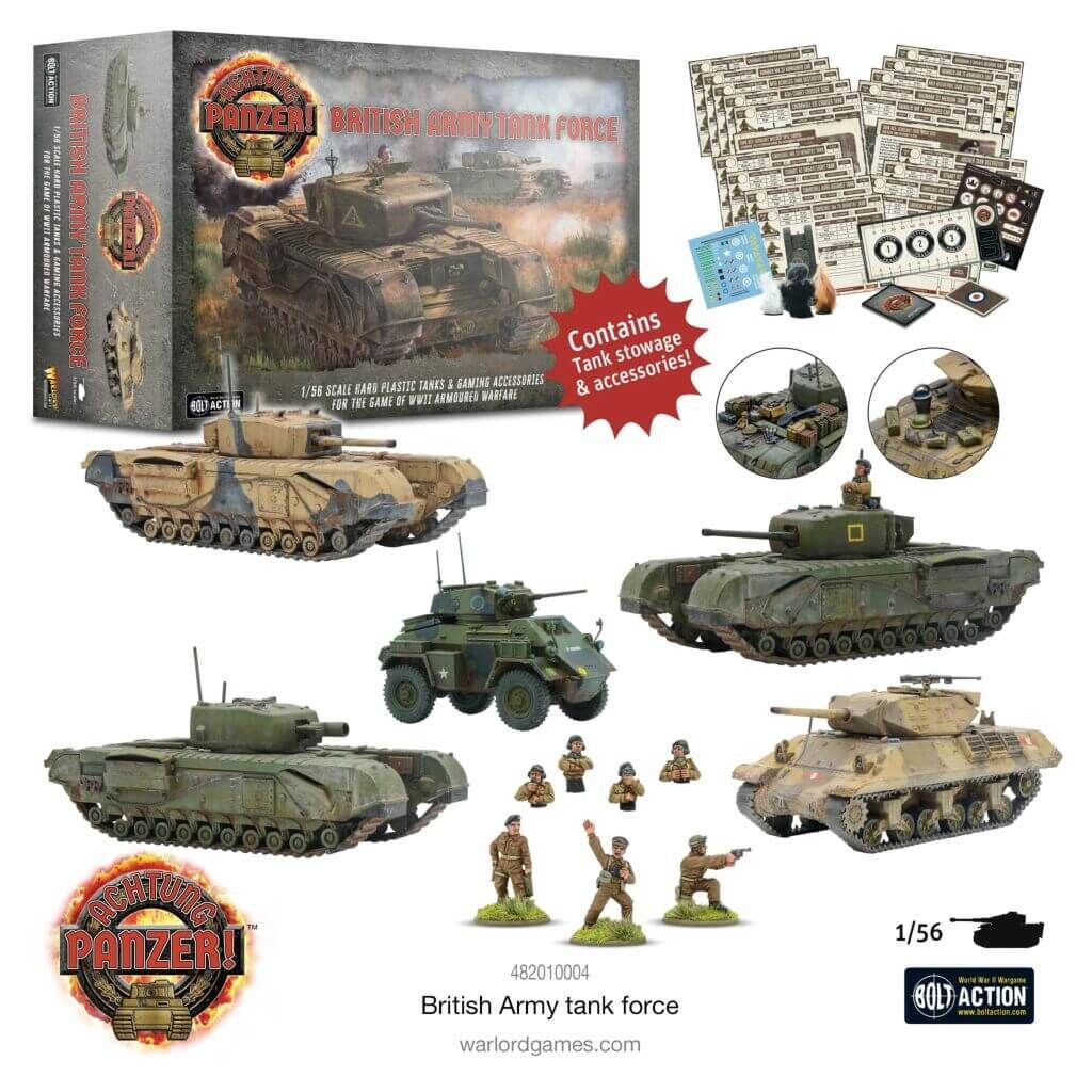 'Achtung Panzer! British Tank Force' von Warlord Games