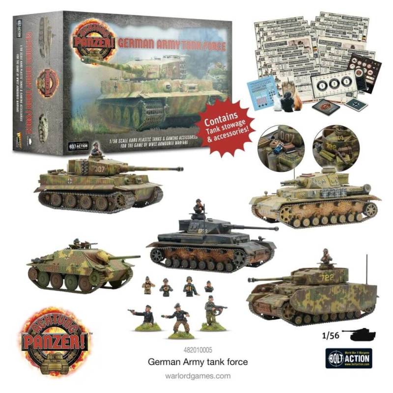 'Achtung Panzer! German Army Tank Force' von Warlord Games