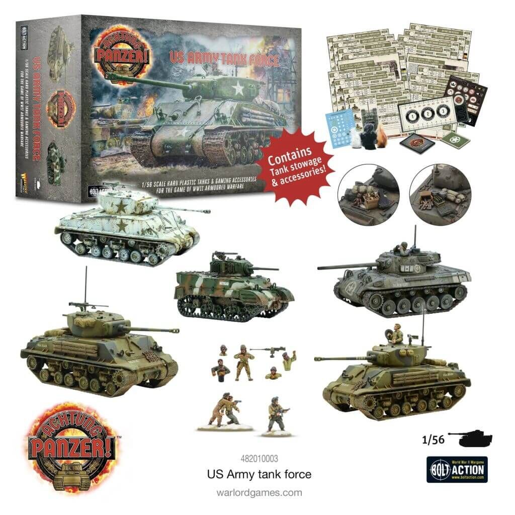 'Achtung Panzer! US Army Tank Force' von Warlord Games