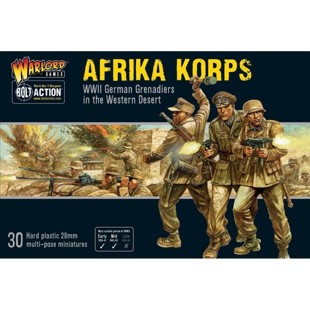 Afrika Korps Infantry von Warlord Games