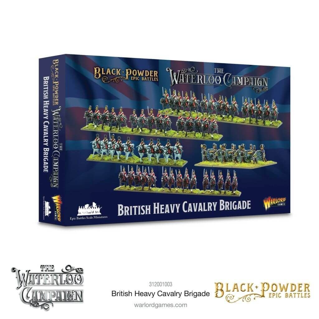 'Epic Battles: Waterloo - British Heavy Cavalry Brigade' von Warlord Games