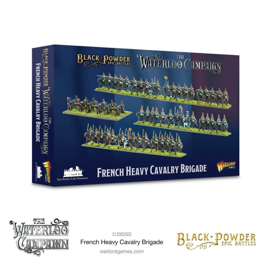 'Epic Battles: Waterloo - French Heavy Cavalry Brigade' von Warlord Games
