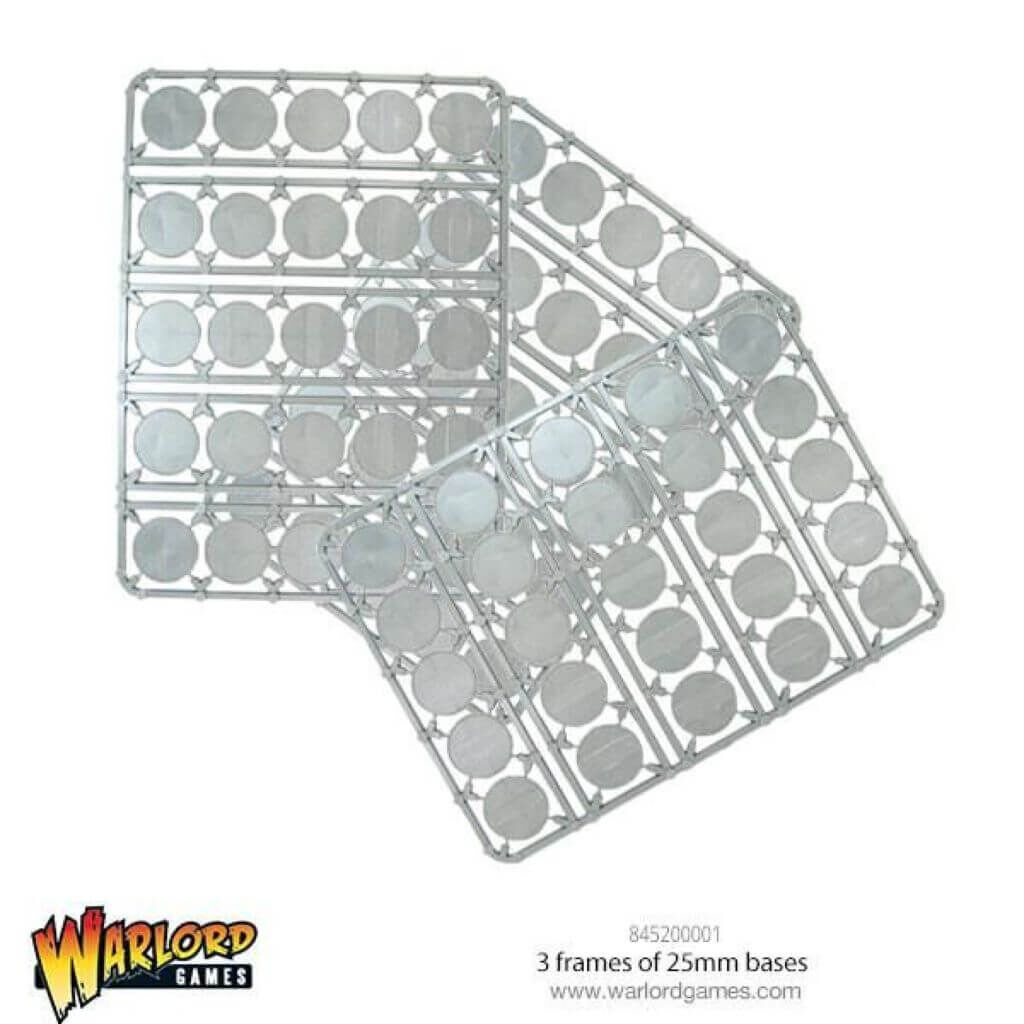 'Bag of 25mm Round Bases' von Warlord Games