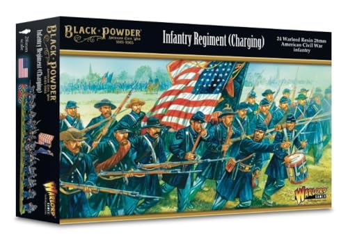 Black Powder: American Civil War - Infantry Regiment (Charging) von Warlord Games