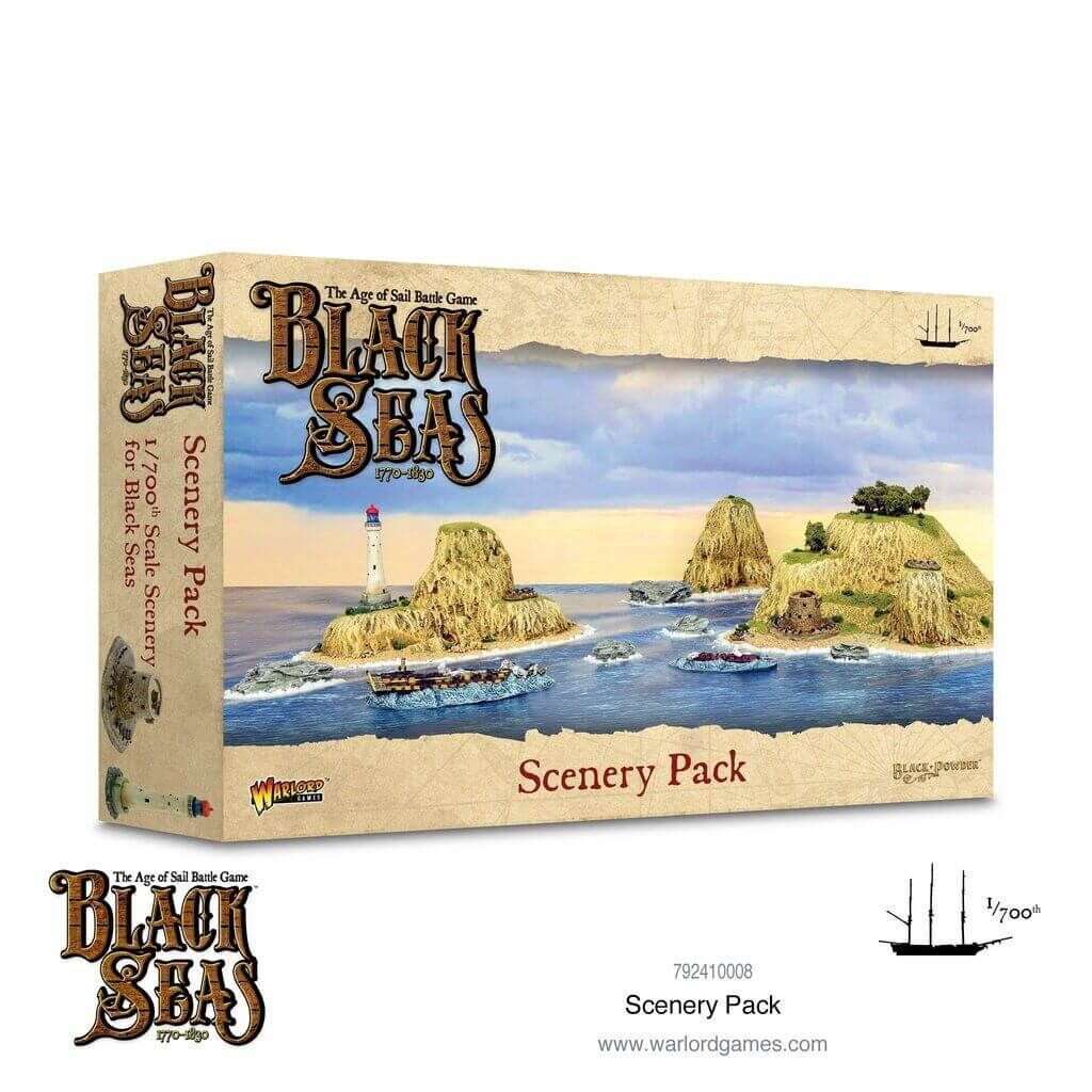 'Black Seas Scenery Pack' von Warlord Games