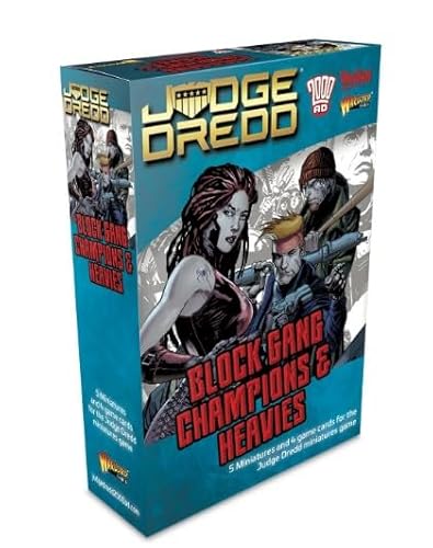 Block Gang Champions & Heavies für Judge Dredd von Walord Games von Warlord Games