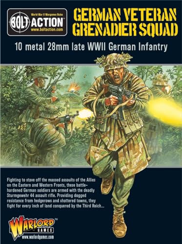 Bolt Action - Deutscher Veteranen Grenadiertrupp - Late Zweiten Weltkrieg Infanterie -. Warlord Games von Warlord Games