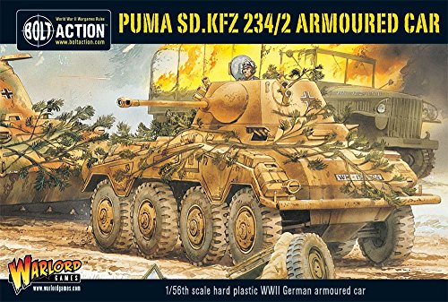 Bolt Action - Puma, SD.KFZ 234/2 Armoured Car - WGB.WM.506 -. Warlord Games von Warlord Games