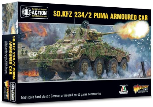 Bolt Action - Puma, SD.KFZ 234/2 Armoured Car - WGB.WM.506 -. Warlord Games von Warlord Games