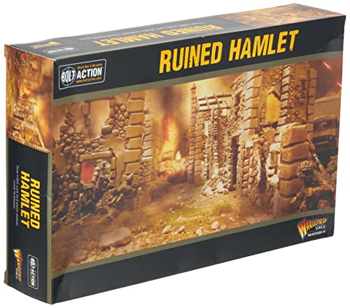 Bolt Action Ruined Hamlet (3X Ruined Farmhouse) von Warlord Games