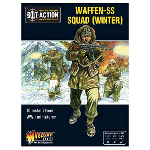 Bolt Action Winter Ss Squad Box Box - Metal Bolt Action Winter Ss Squad Box Box - Metal von Warlord Games