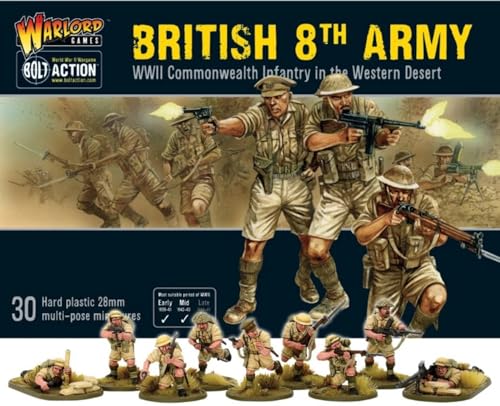 British 8th Army SW von Warlord Games