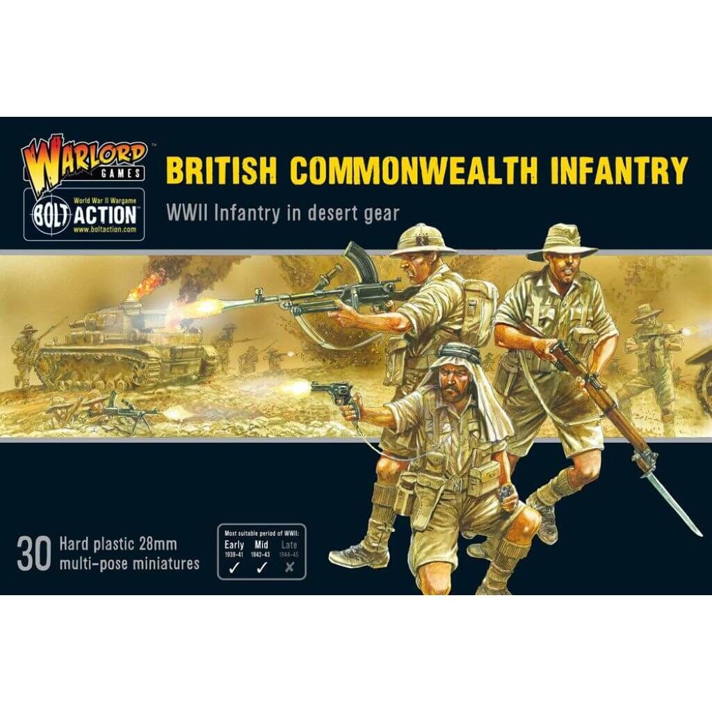 'British Commonwealth Infantry' von Warlord Games