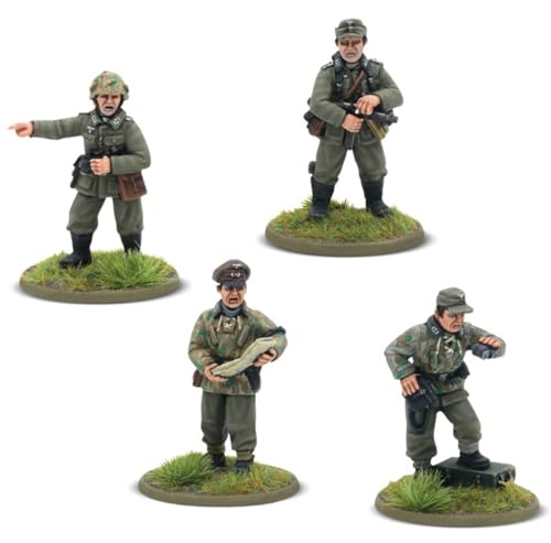 Warlord Games - Bundeswehroffiziere als Zugkommandanten - 28 mm große Miniaturen für Bolzenaktion, sehr detaillierte Miniaturen aus dem 2. Weltkrieg für Tisch-Kriegsspiele Warlord Games - Bundeswehroffiziere als Zugkommandanten - 28 mm große Miniaturen für Bolzenaktion, sehr detaillierte Miniaturen aus dem 2. Weltkrieg für Tisch-Kriegsspiele von Warlord Games
