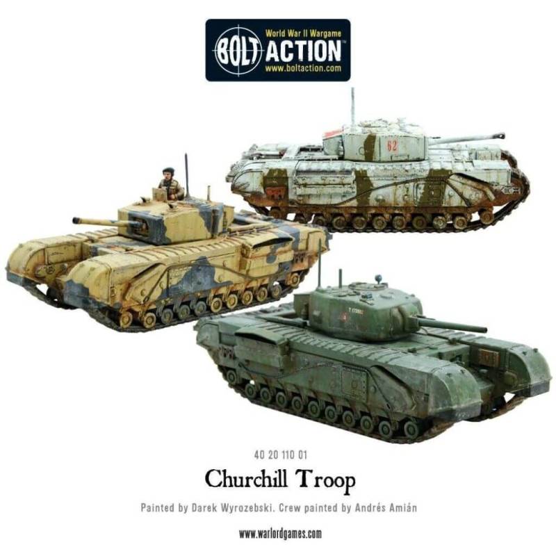 'Churchill Troop' von Warlord Games