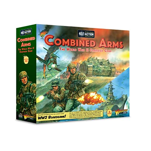 Combined Arms von Warlord Games. Miniatur-Kriegsspiel. Kampagnen-Brettspiel WW2. von Warlord Games