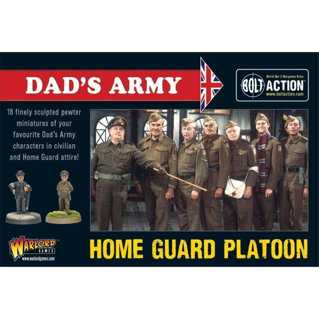 'Dads Army Home Guard Platoon' von Warlord Games