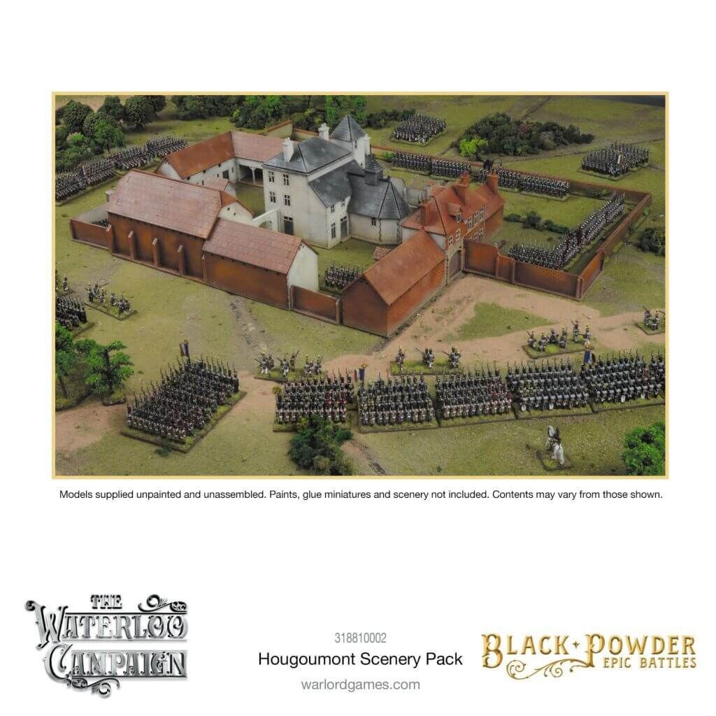 Epic Battles: Waterloo - Hougoumont Scenery Pack Epic Battles: Waterloo - Hougoumont Scenery Pack von Warlord Games