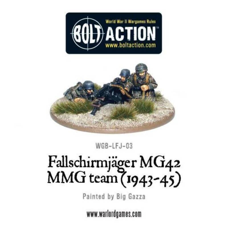 'Fallschirmjäger MG42 MMG Team (1943-45)' von Warlord Games