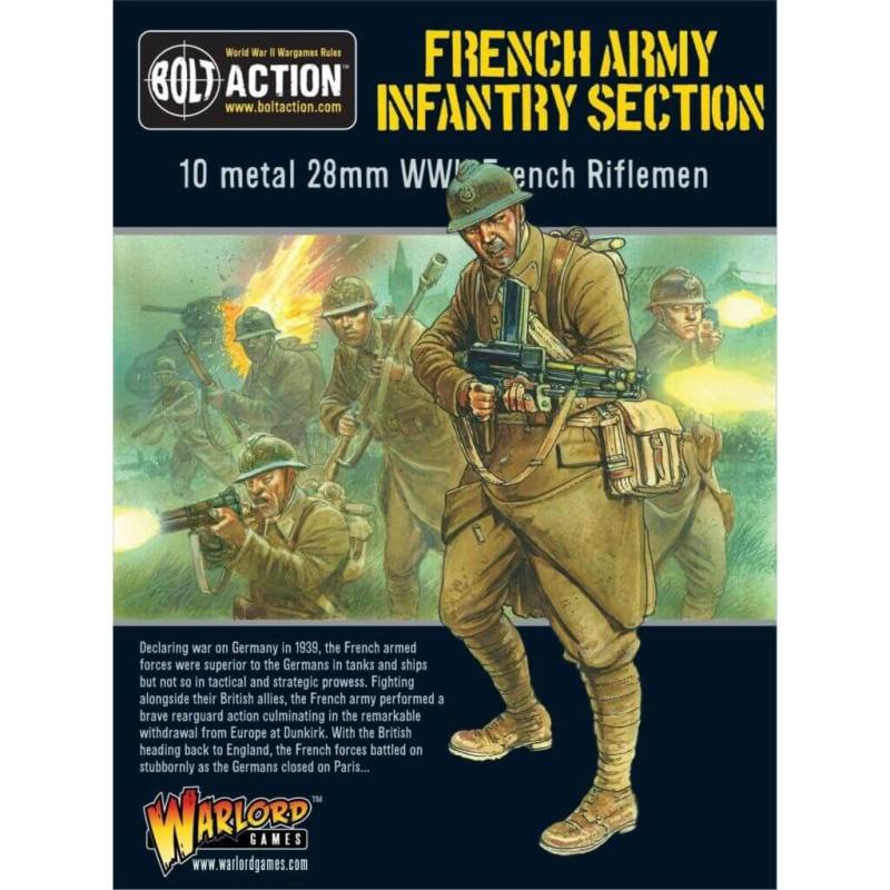 'French Infantry Section' von Warlord Games