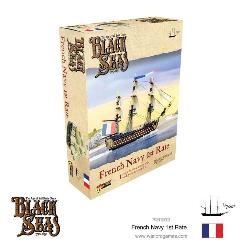 'French Navy 1st Rate' von Warlord Games