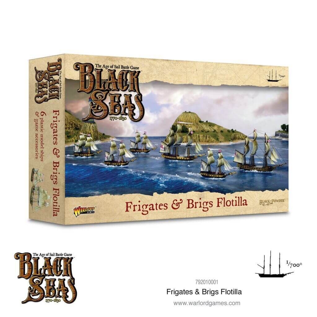 'Frigates & Brigs Flotilla (1770 - 1830)' von Warlord Games