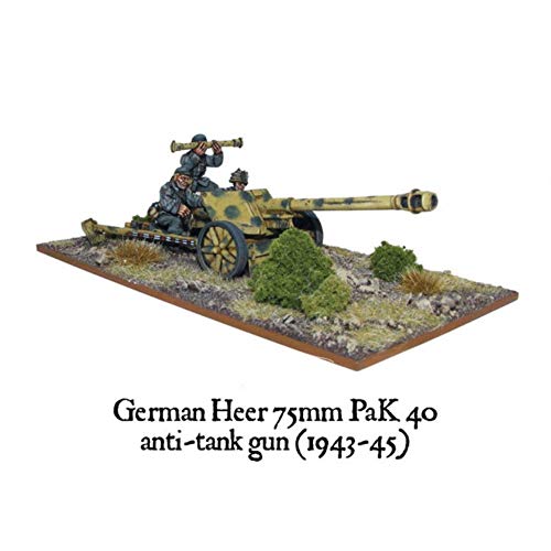 German Heer 75mm PaK 40 anti-tank gun (1943-45) von Warlord Games