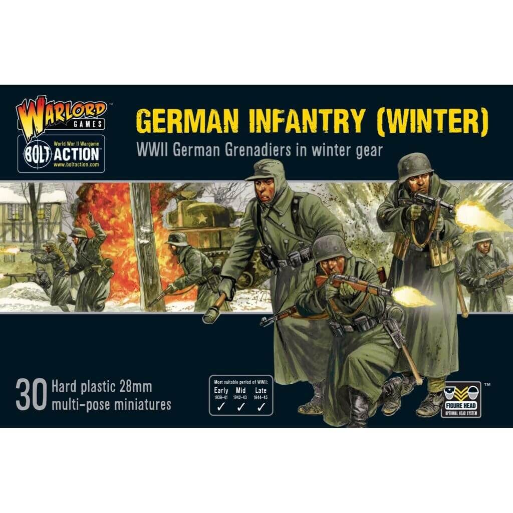'German Infantry (Winter)' von Warlord Games