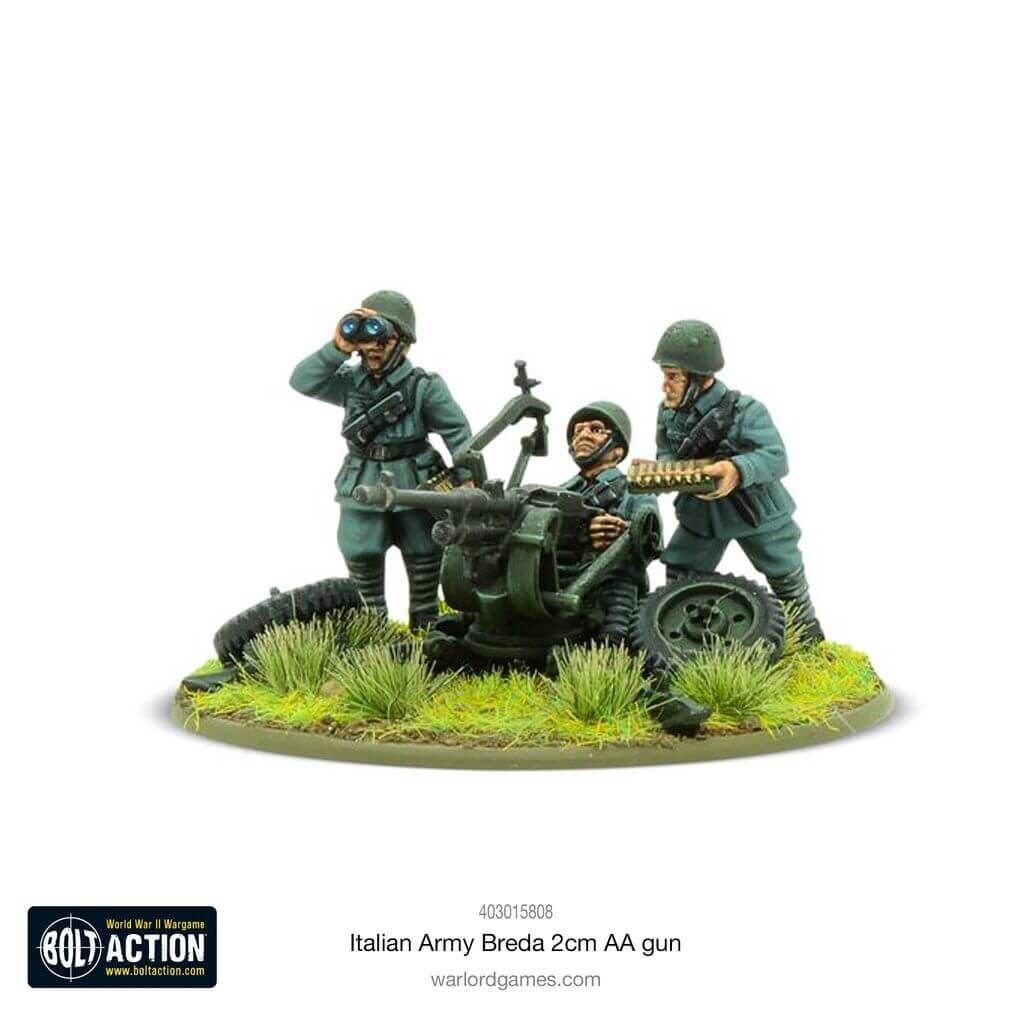 Italian Army Breda 2cm AA Gun Italian Army Breda 2cm AA Gun von Warlord Games