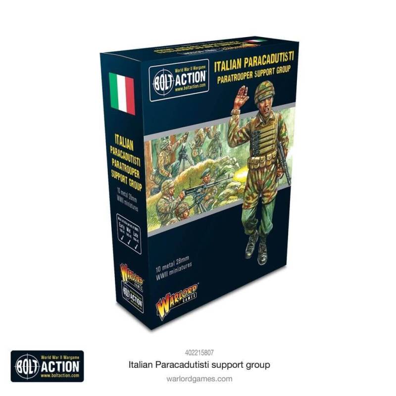 'Italian Paracadutisti Support Group' von Warlord Games