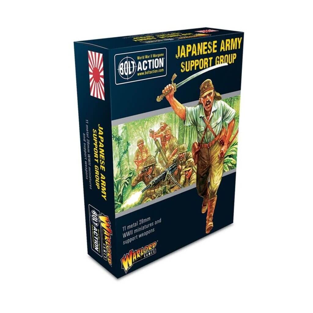 'Japanese Army support group' von Warlord Games