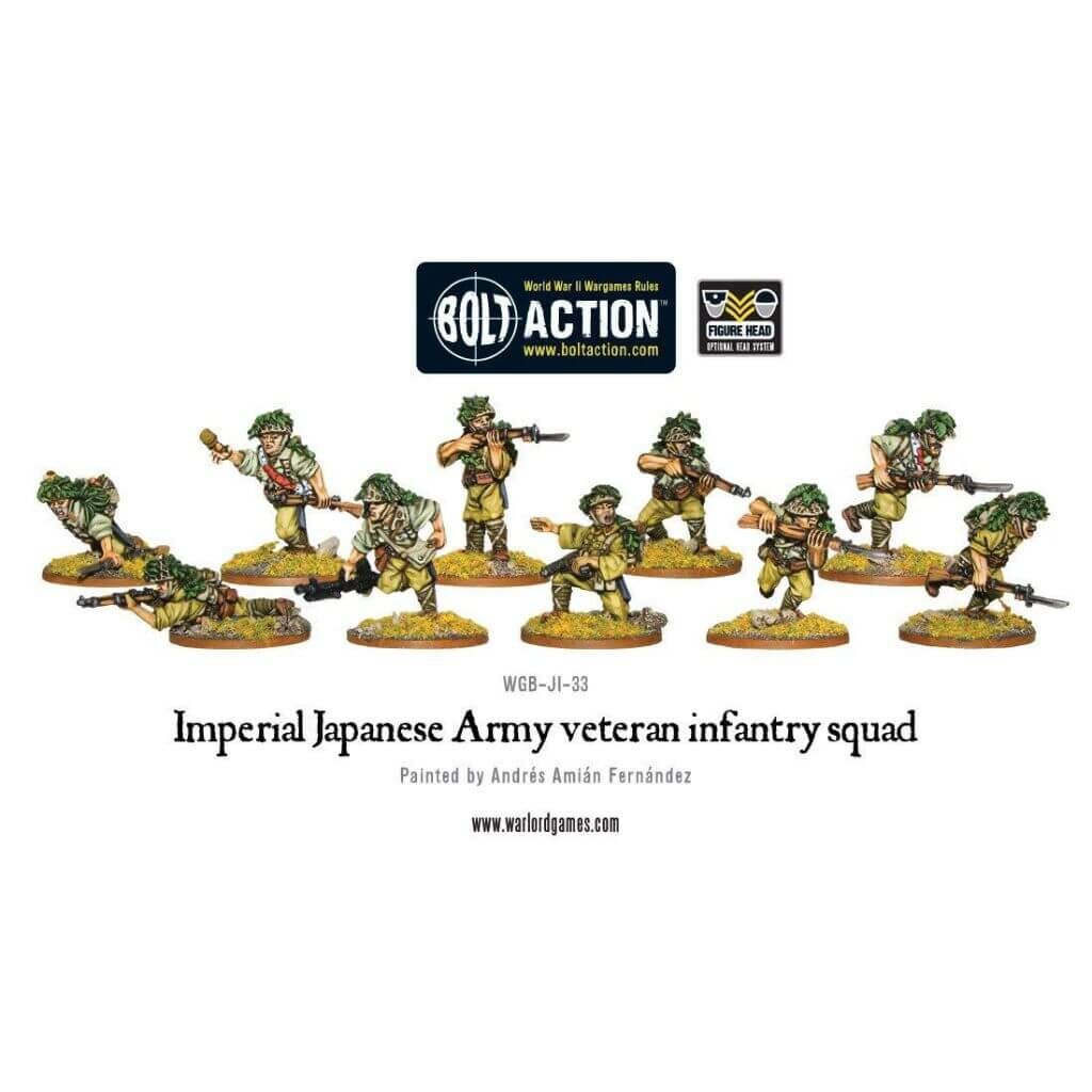 'Japanese Veteran infantry squad' von Warlord Games