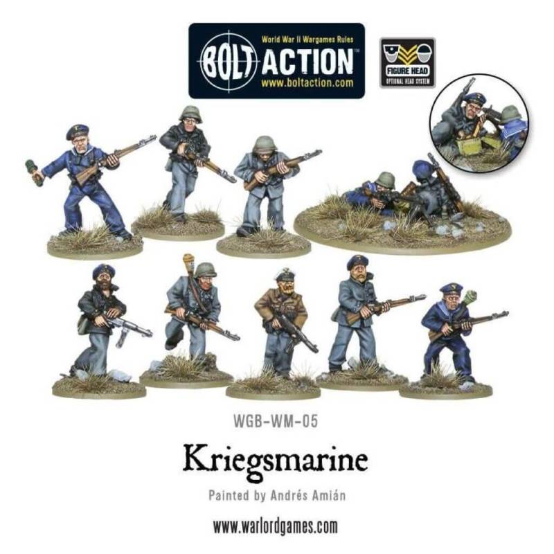 'Kriegsmarine Squad' von Warlord Games