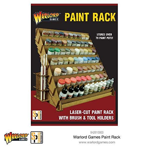 Warlord Games Large Paint Rack/Farbaufsteller für Tabletop-Spiele, 10+ Jahre, 96-120 Monate, Zubehör, Fantasy, 1 Count, German Warlord Games Large Paint Rack/Farbaufsteller für Tabletop-Spiele, 10+ Jahre, 96-120 Monate, Zubehör, Fantasy, 1 Count, German von Warlord Games