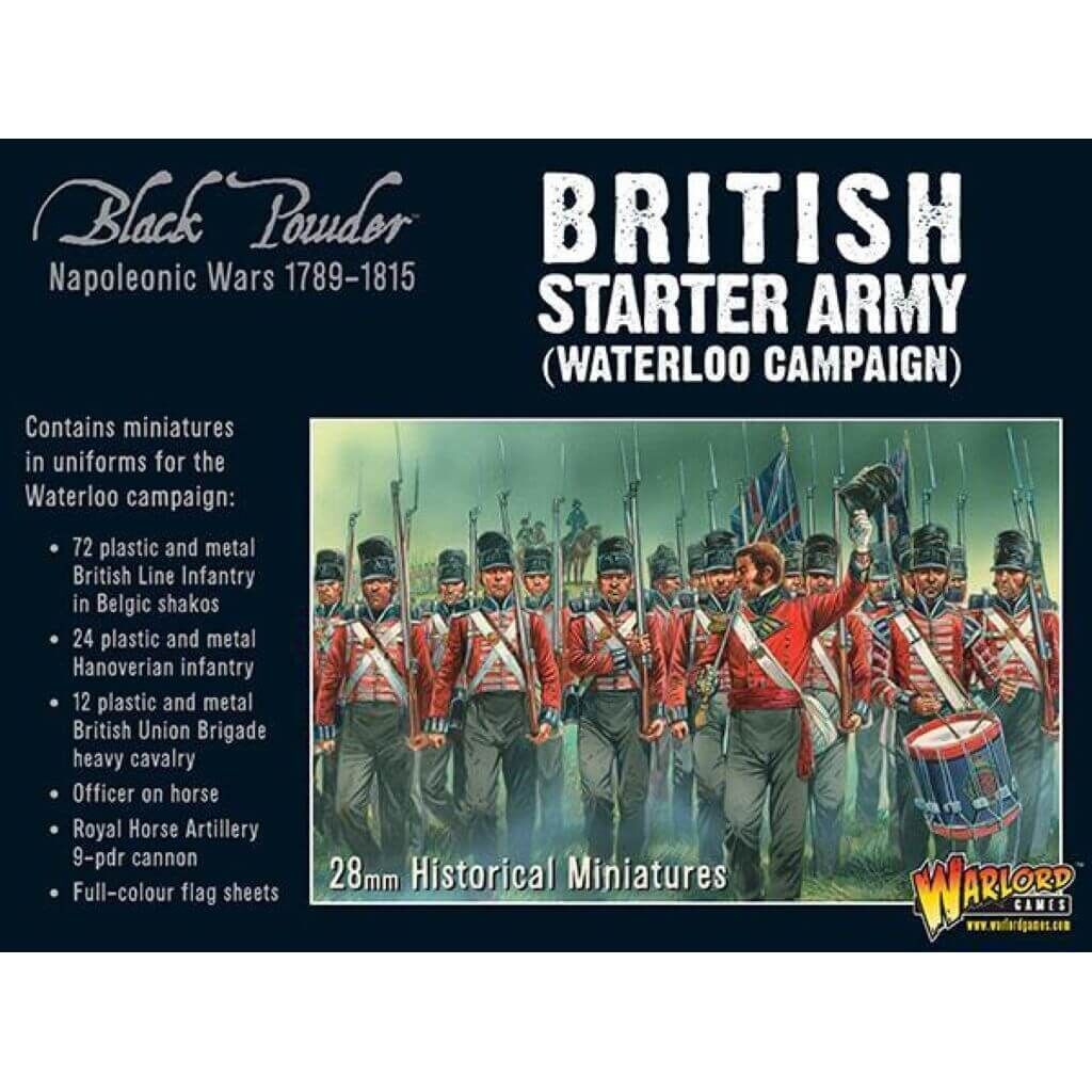 'Napoleonic British starter army (Waterloo campaign)' von Warlord Games