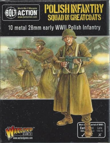 POLISH INFANTRY SQUAD, 28mm Bolt Action Wargaming Miniatures von Bolt Action