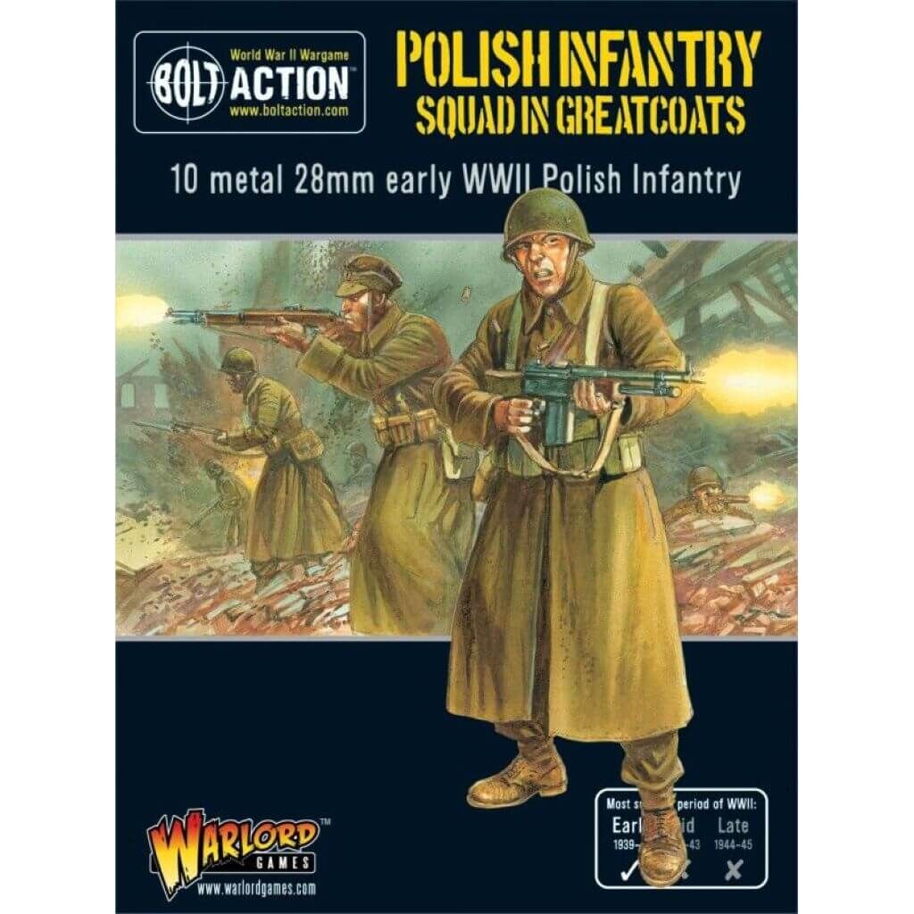 'Polish Infantry Squad in Greatcoats' von Warlord Games