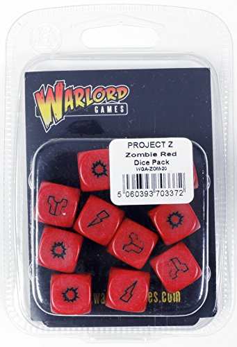 Project Z Dice Set - Red von Warlord Games