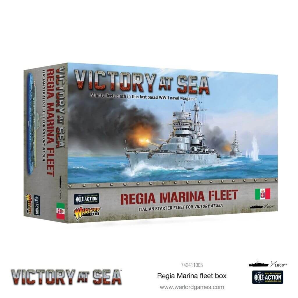'Regia Marina fleet box' von Warlord Games
