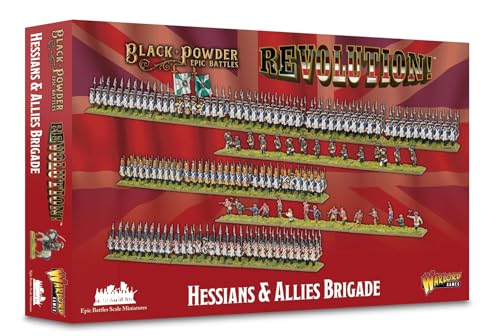 Revolution! - Brigade aus Sackleinen und Verbündeten - Epische Miniaturen für Schwarzpulver, sehr detaillierte Ära des amerikanischen Unabhängigkeitskrieges für Tisch-Kriegsspiele Revolution! - Brigade aus Sackleinen und Verbündeten - Epische Miniaturen für Schwarzpulver, sehr detaillierte Ära des amerikanischen Unabhängigkeitskrieges für Tisch-Kriegsspiele von Warlord Games