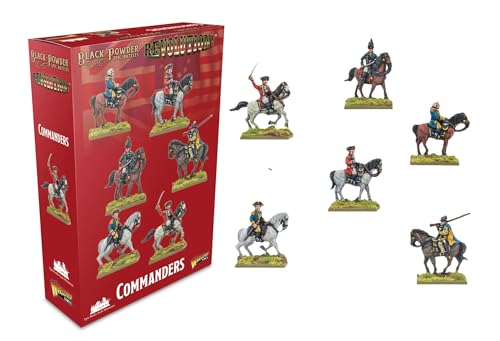 Revolution! Commanders – Epische Miniaturen für Schwarzpulver, sehr detaillierte Ära des amerikanischen Unabhängigkeitskrieges für Tisch-Kriegsspiele von Warlord Games